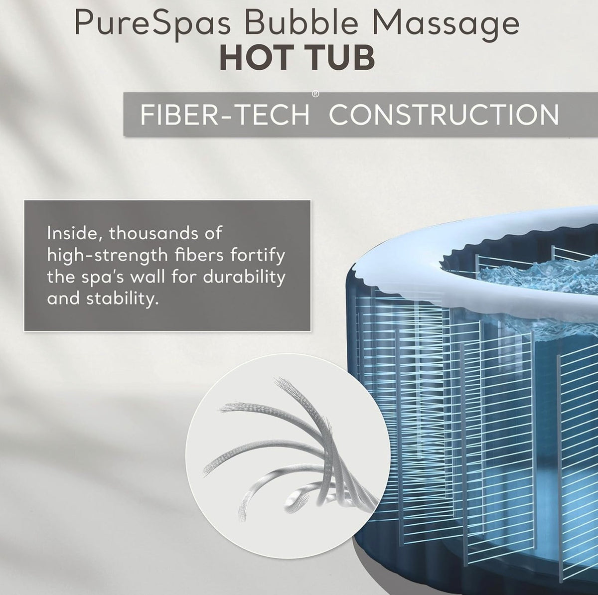 INTEX PureSpa Bubble Massage Spa Set, 4 Person, 77in x 28in - 28425EH