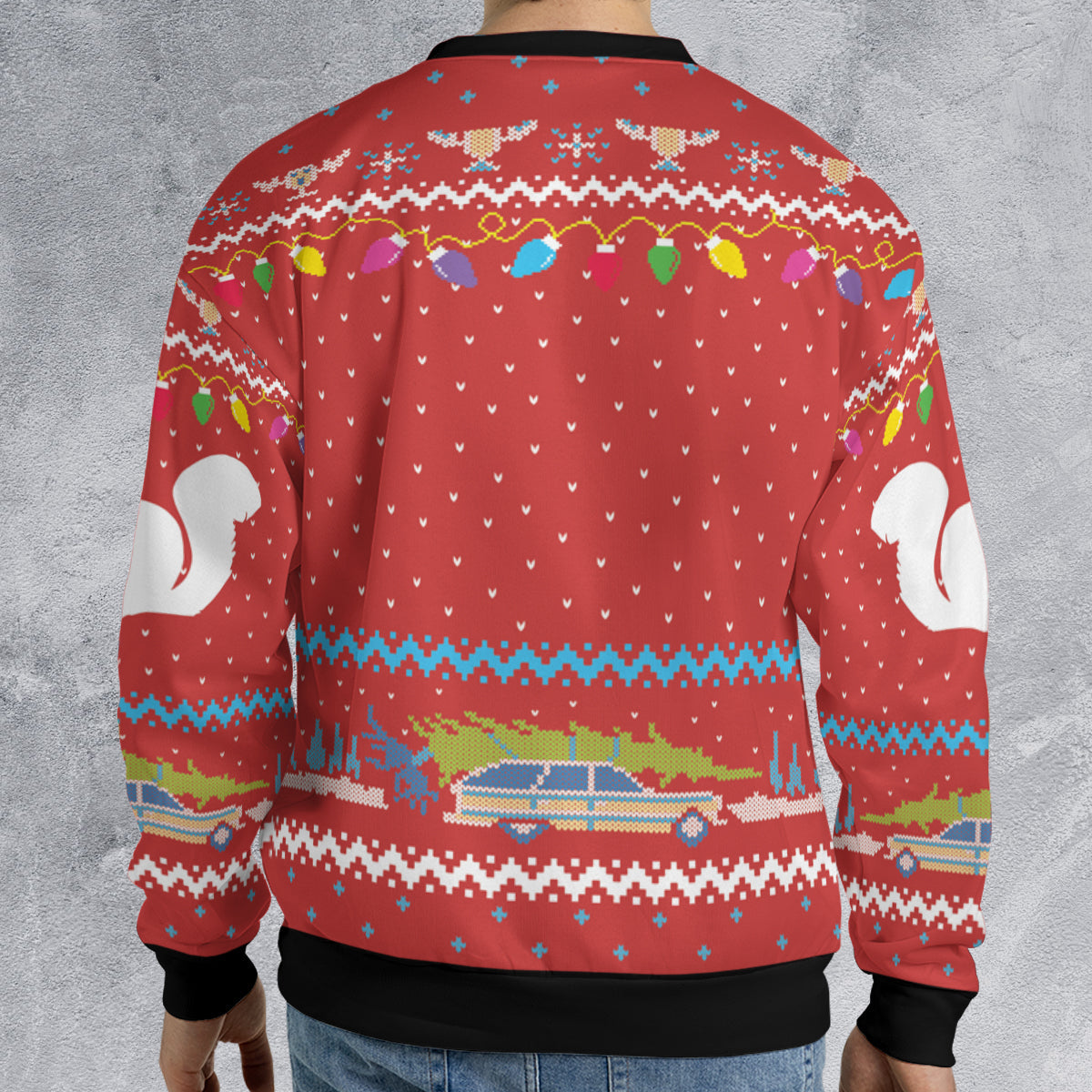 Christmas Vacation SQUIRREL Ugly Christmas Sweatshirt