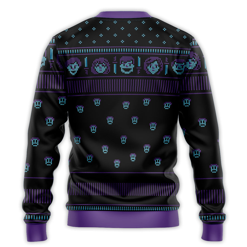 Game Over Friday The 13h Jason Voorhees Ugly Ugly Christmas Sweatshirt