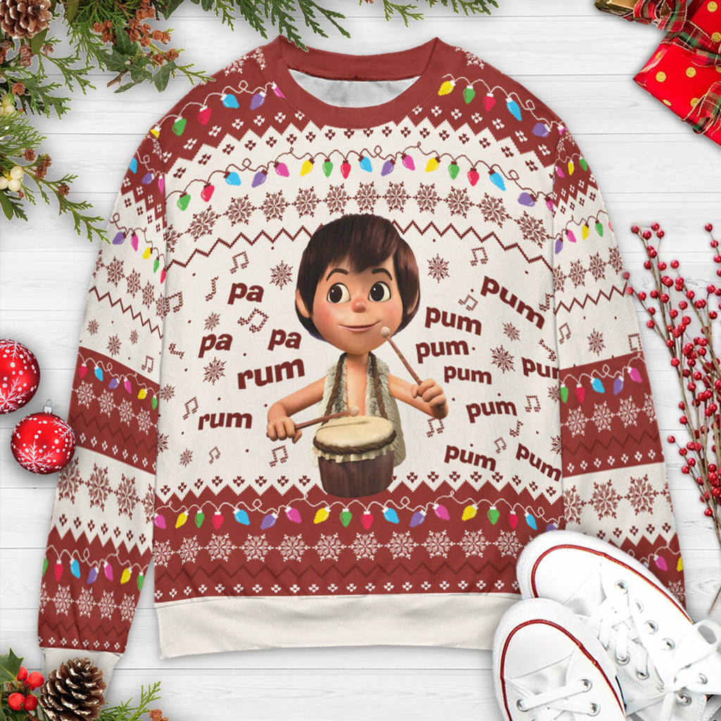 Pa Rum Pum Ugly Christmas Sweatshirt