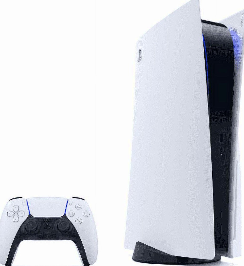 Sony PlayStation 5 Disc Console, White, 1 Controller - 3006634