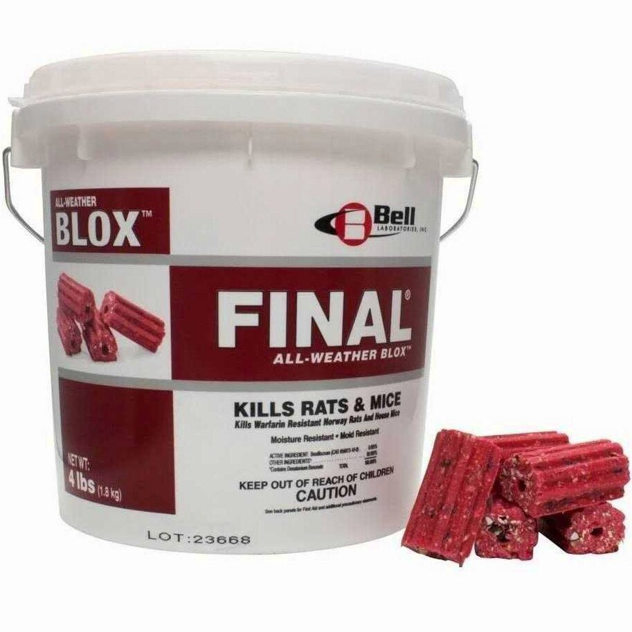 Bell Final Blox Rodent Bait Poison 18 #