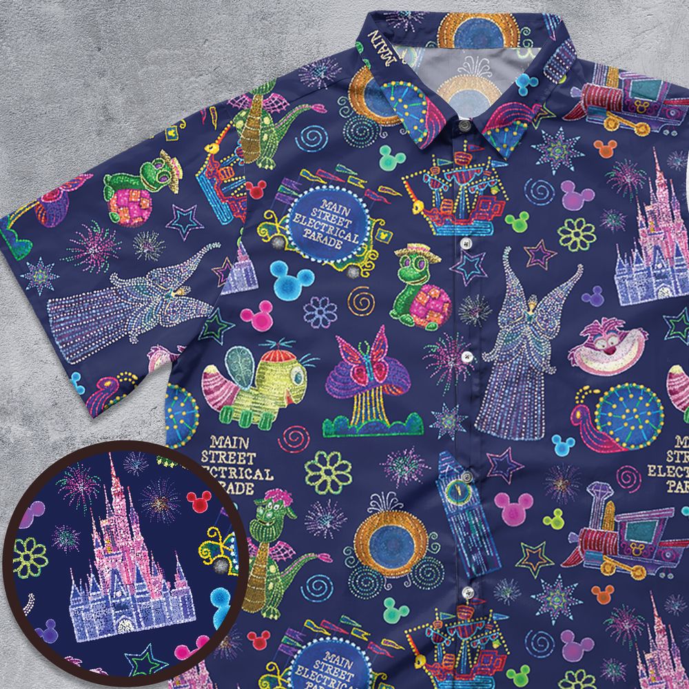 Main Street Electrical Parade Button Down Shirt