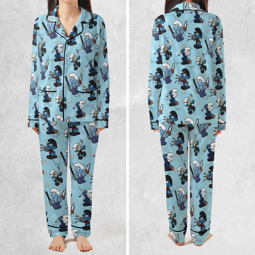Horror Smurfs Pajamas Set