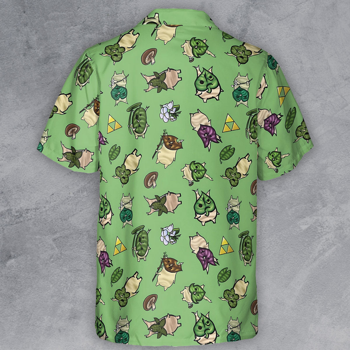 Korok Style The Legend of Zelda Button Down Shirt