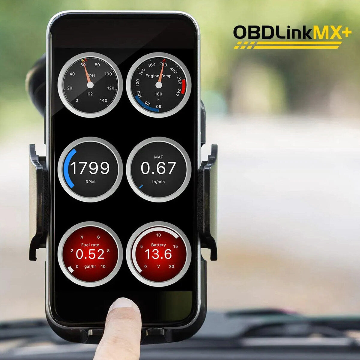 OBDLink Bluetooth OBD Scanner For iPhone, Android, And Windows - MX+