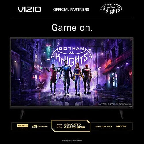 VIZIO 40-Inch D-Series Full HD 1080p Smart TV With AMD FreeSync And Apple AirPlay - D40F-J09