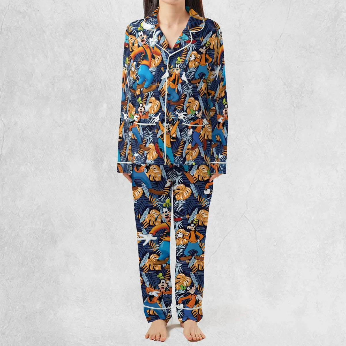 Goofy Aloha Pajamas Set