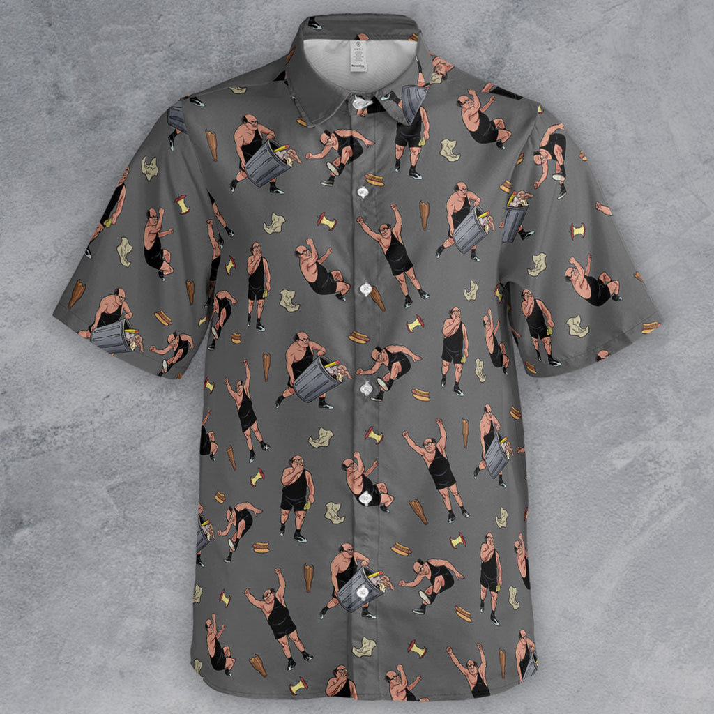 The Trashman It's Always Sunny in Philadelphia Button Down Shirt