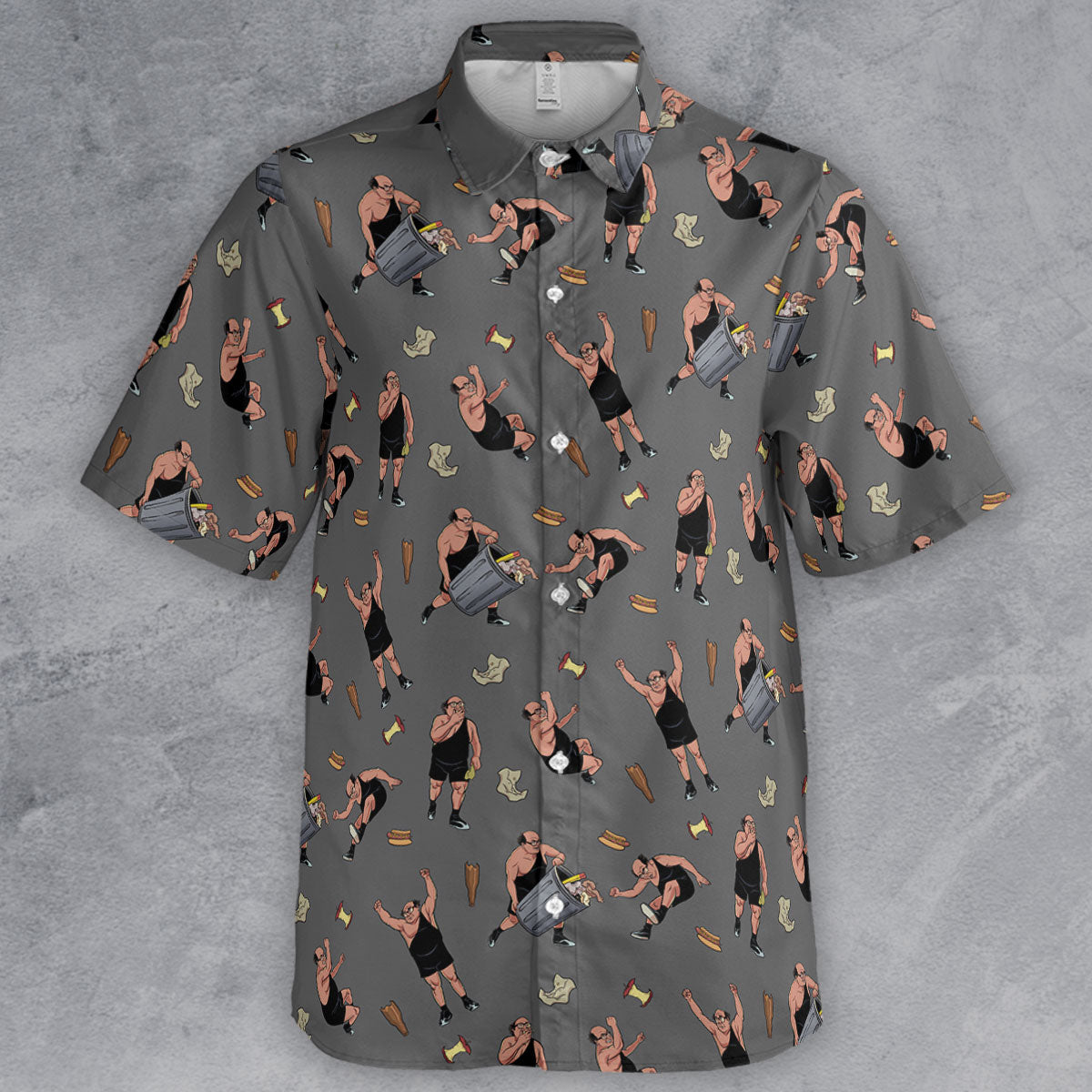 The Trashman It's Always Sunny in Philadelphia Button Down Shirt