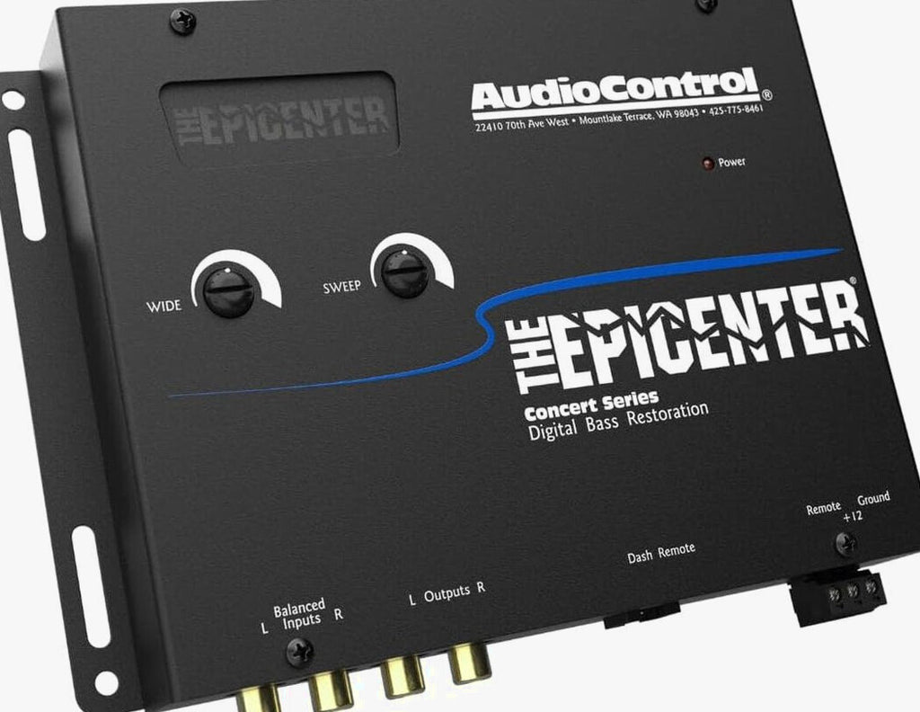 AudioControl Digital Bass Restoration Processor With Wired Remote - Epicenter