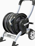 The Ames Company Aluminum Hose Reel Cart, Silver, 200 Ft - 2518000