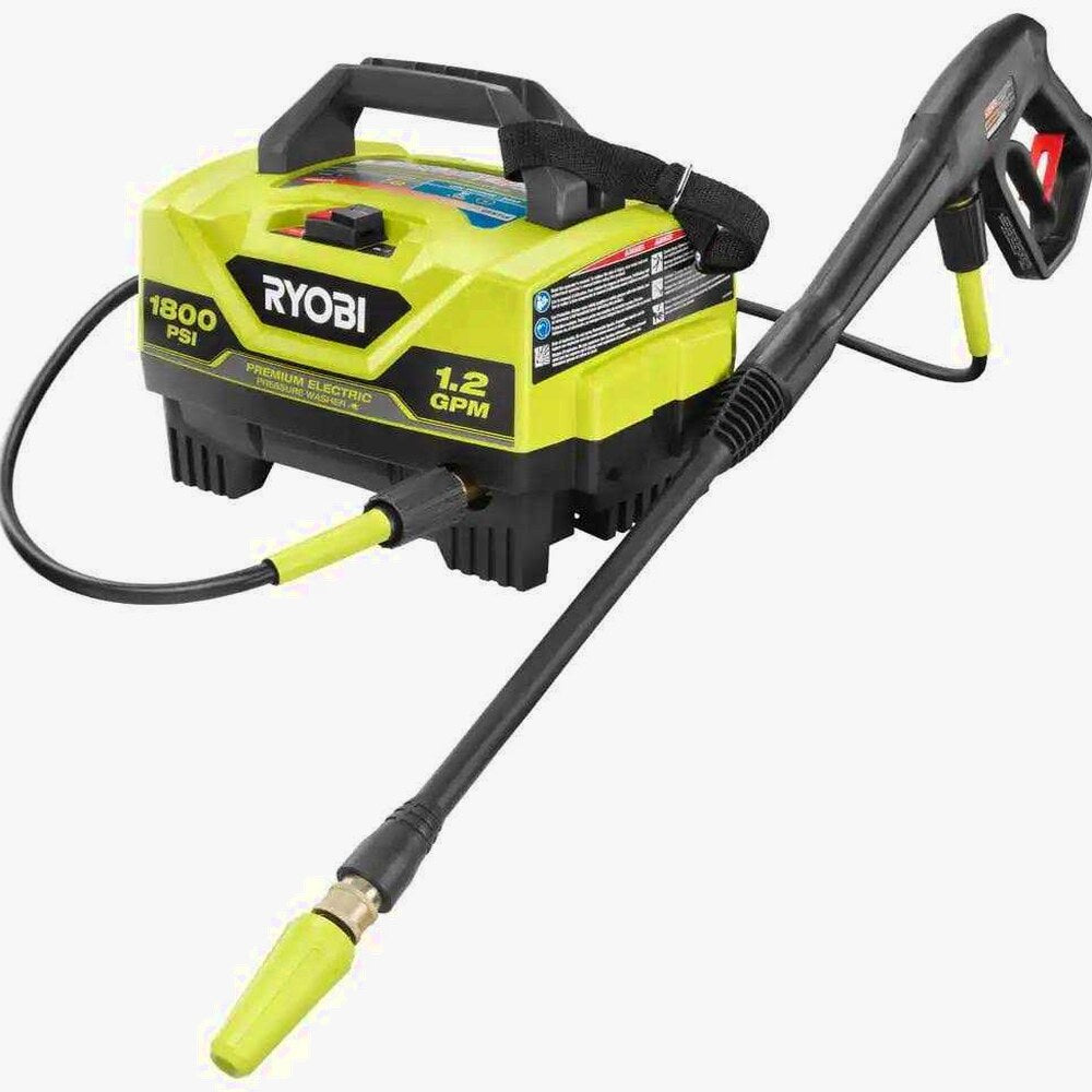 RYOBI 1800 PSI 1.2 GPM Cold Water Electric Pressure Washer