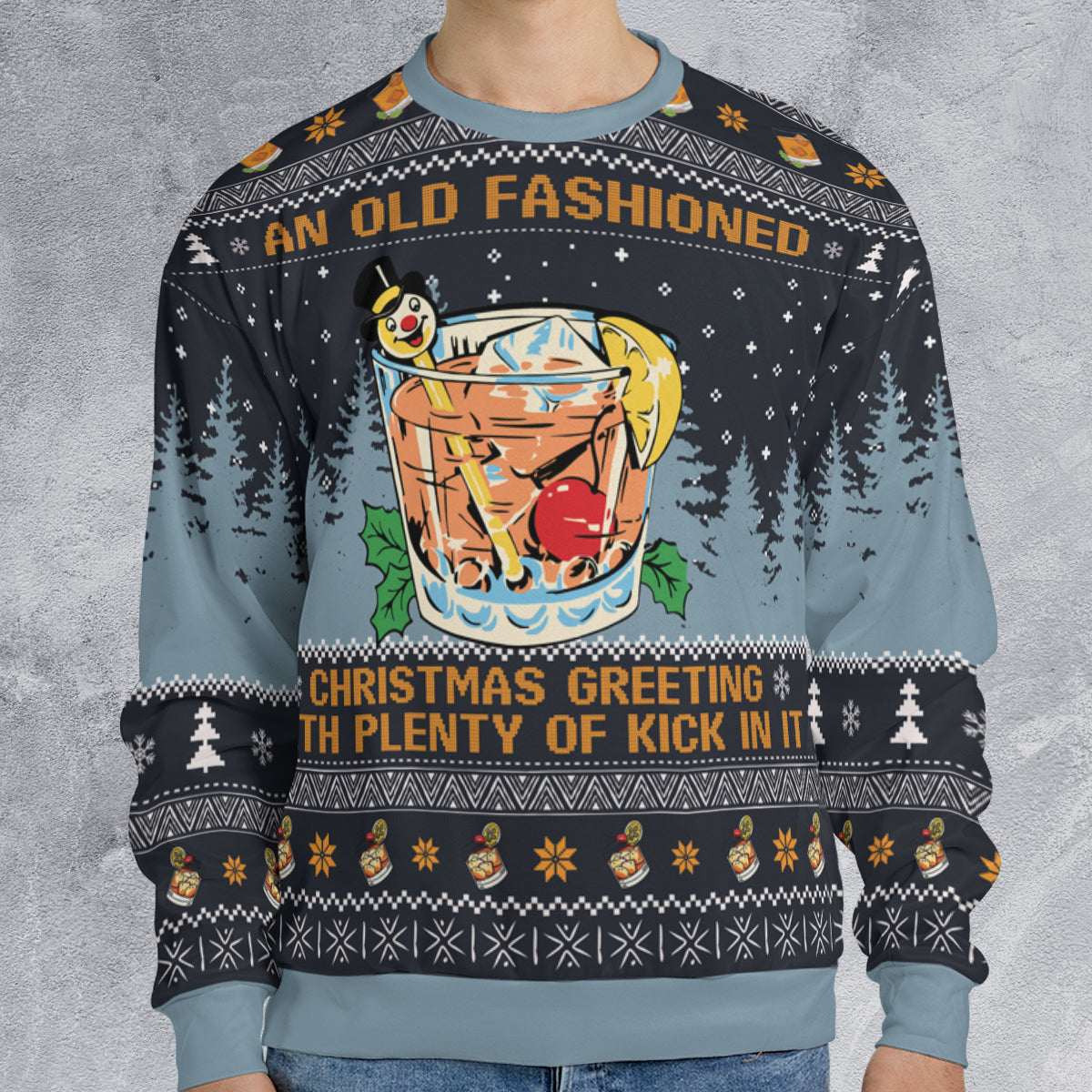 Old Fashioned Ugly Christmas Sweatshirt