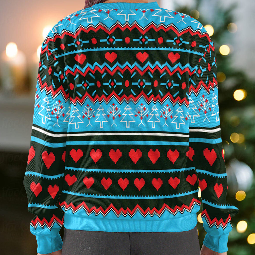 All I Smurf For Christmas Is You Ugly Christmas Sweatshirt