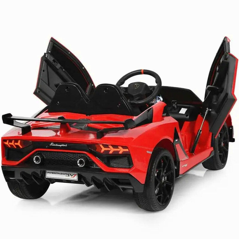 Lamborghini SVJ Kids Ride-On Electric Sports Car, 12V - SVJ