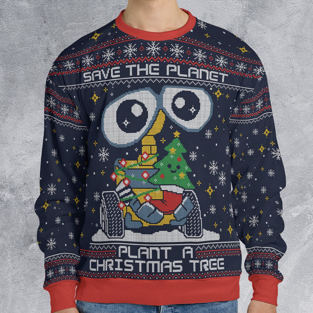Plant A Christmas Tree Ugly Christmas Sweatshirt