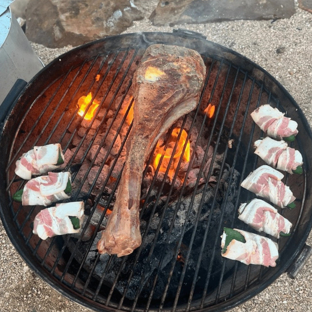Old Smokey 22 Inch Portable Charcoal Grill - #22