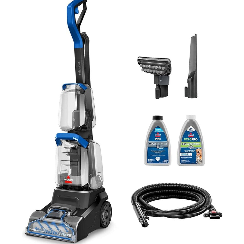 BISSELL TurboClean PET Upright Carpet & Upholstery Cleaner With 7 ft Hose - 3948