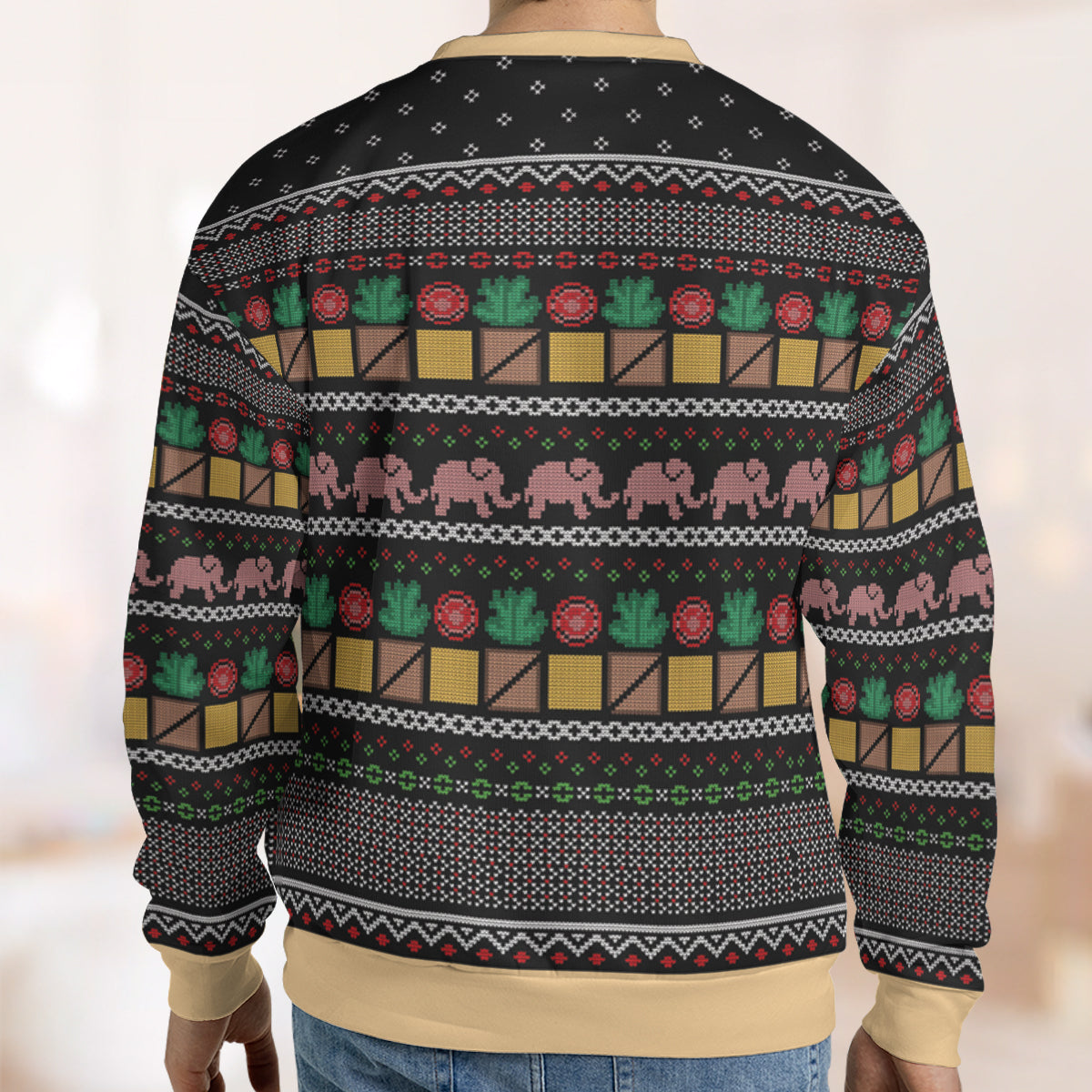 Hey Santa Can I Fix You Some Sandwiches Bad Santa Ugly Christmas Sweatshirt