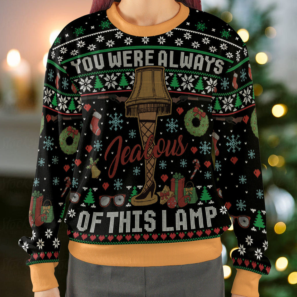 You're Always Jealous A Christmas Story Ugly Christmas Sweatshirt