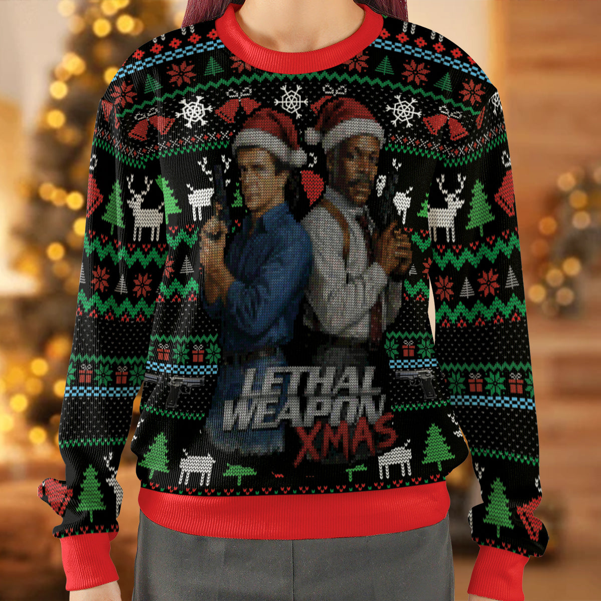 Lethal Weapon Ugly Christmas Sweatshirt