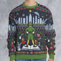 Smiling Is My Favorite Ugly Christmas Sweatshirt