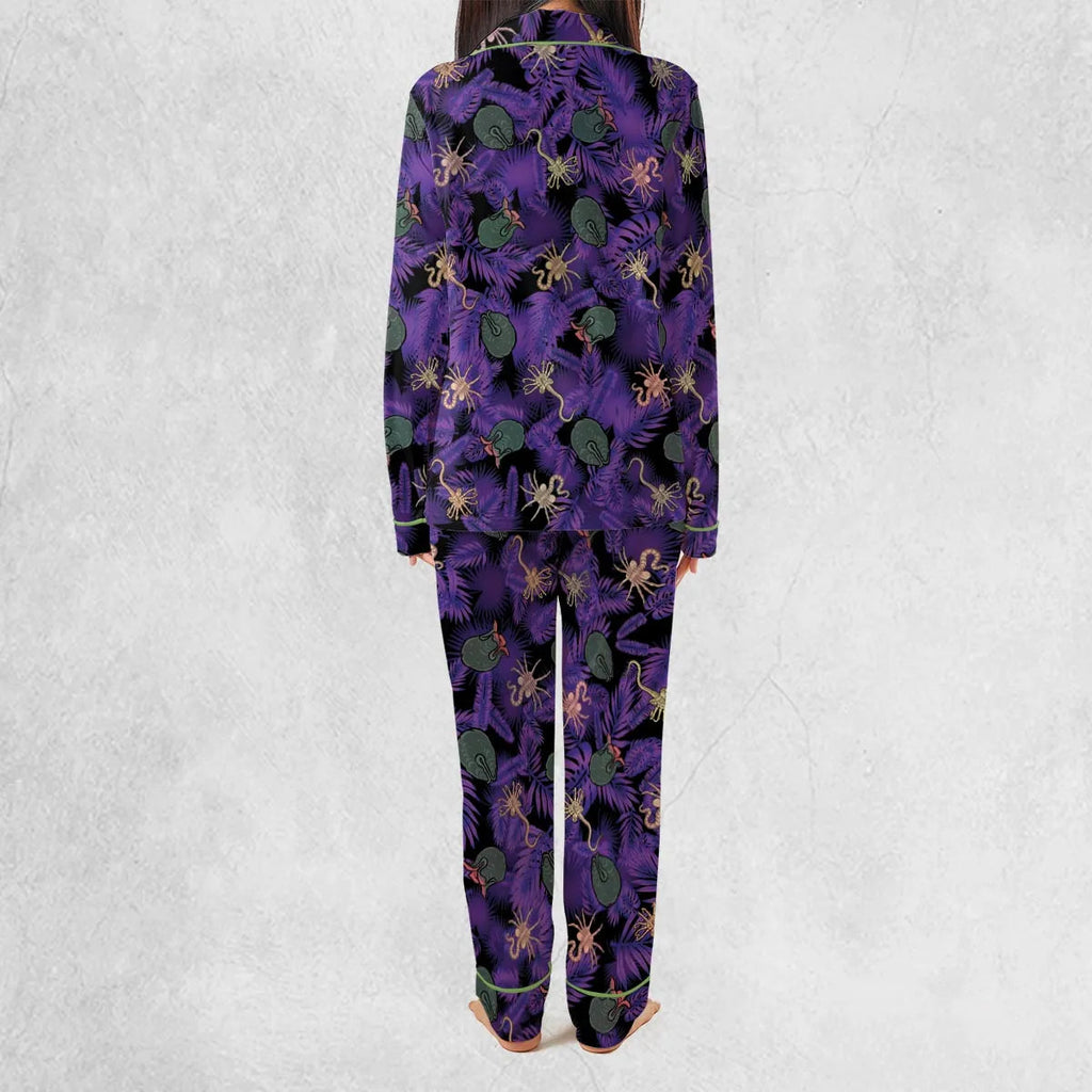 Alien Facehugger Ovomorph Pajamas Set