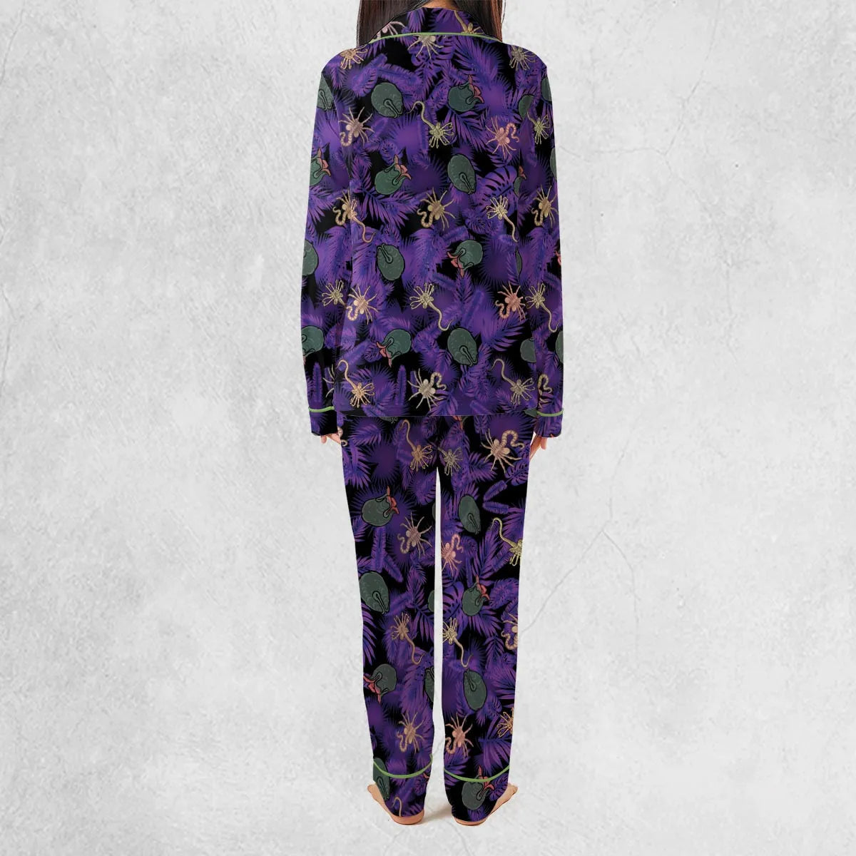 Alien Facehugger Ovomorph Pajamas Set