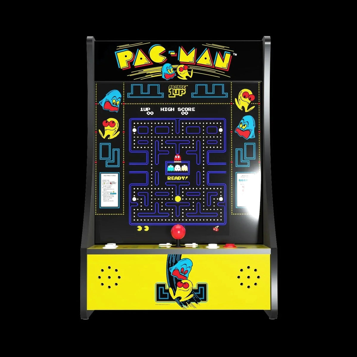 Arcade1Up Pac-Man Partycade 17-Inch LCD, 5 Games, 28.75 x 18.5 x 7.5 Inches - PAC-D-10277