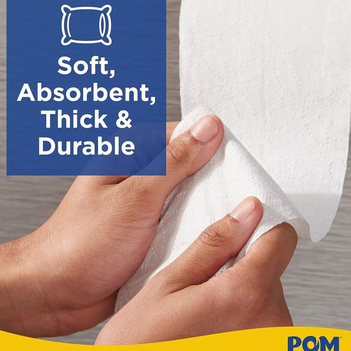 American Standart 2-Ply Bath Tissue, 45 Rolls