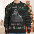 Put That Cookie Down Ugly Christmas Sweatshirt