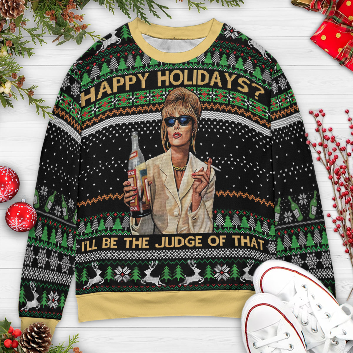 The Judge Of That Ugly Christmas Sweatshirt