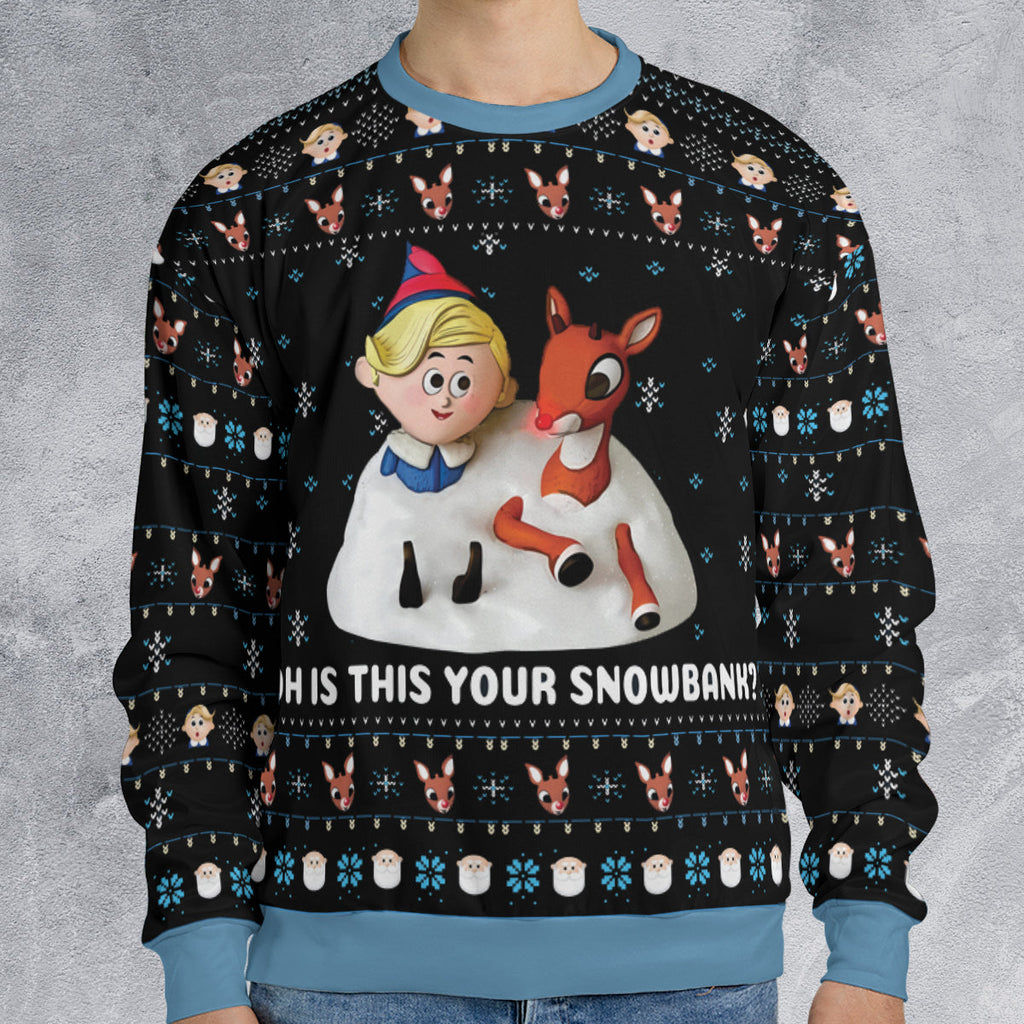 Oh Is This Your Snow Bank Ugly Christmas Sweatshirt