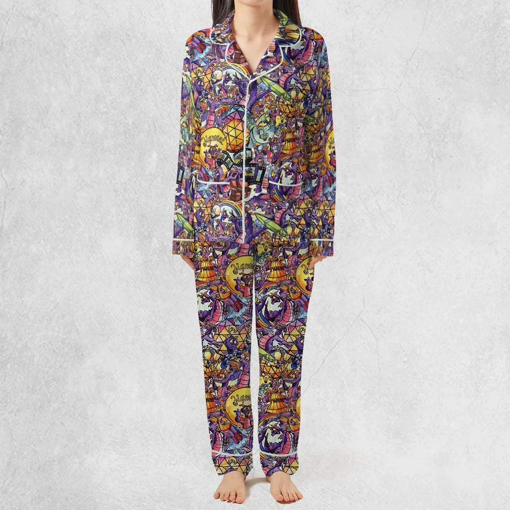 The Cute Dragon Figment Pajamas Set
