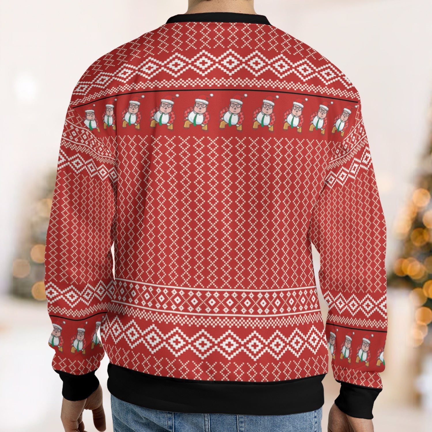 Pa Rum Pa Rum PUM! Matt Foley SNL Ugly Christmas Sweatshirt