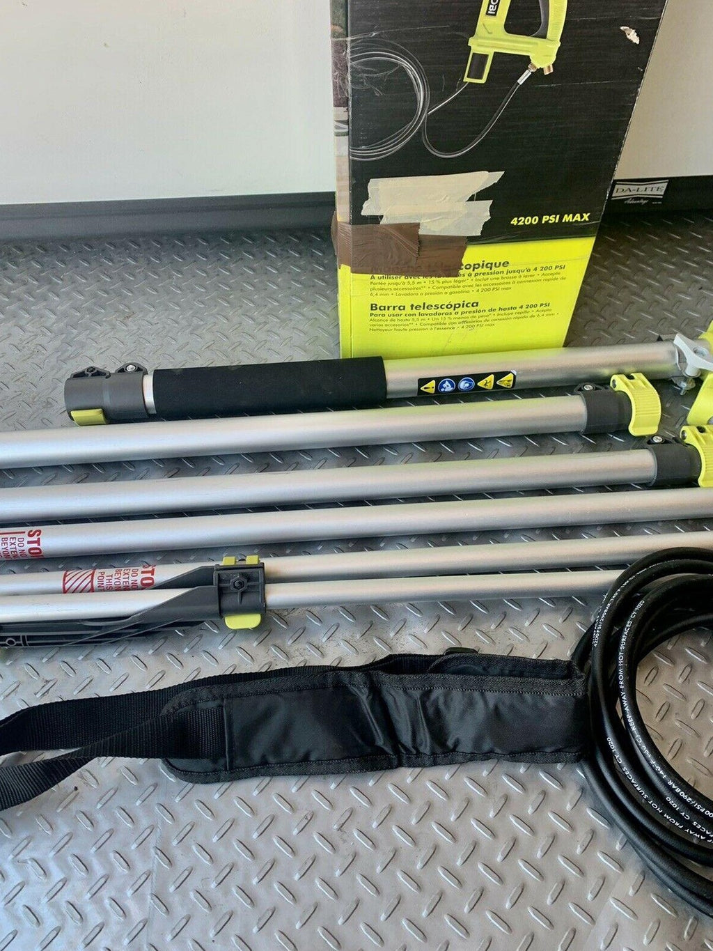 Ryobi 18 ft. Pressure Washer Extension Pole Up To 4200 PSI - RY31EP26