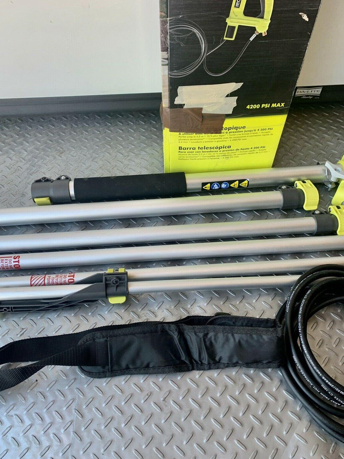 Ryobi 18 ft. Pressure Washer Extension Pole Up To 4200 PSI - RY31EP26