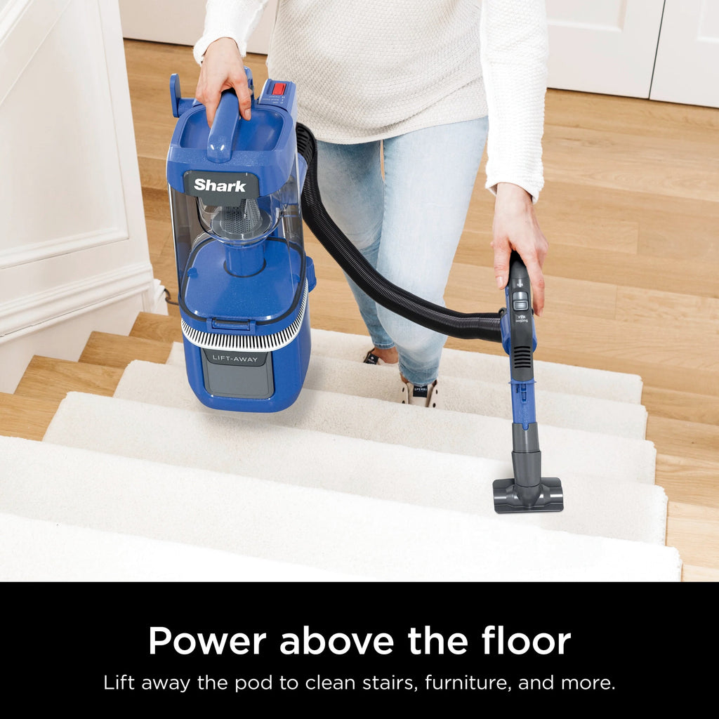 Shark Navigator Lift-Away ADV Bagless Upright Vacuum, Blue - LA360