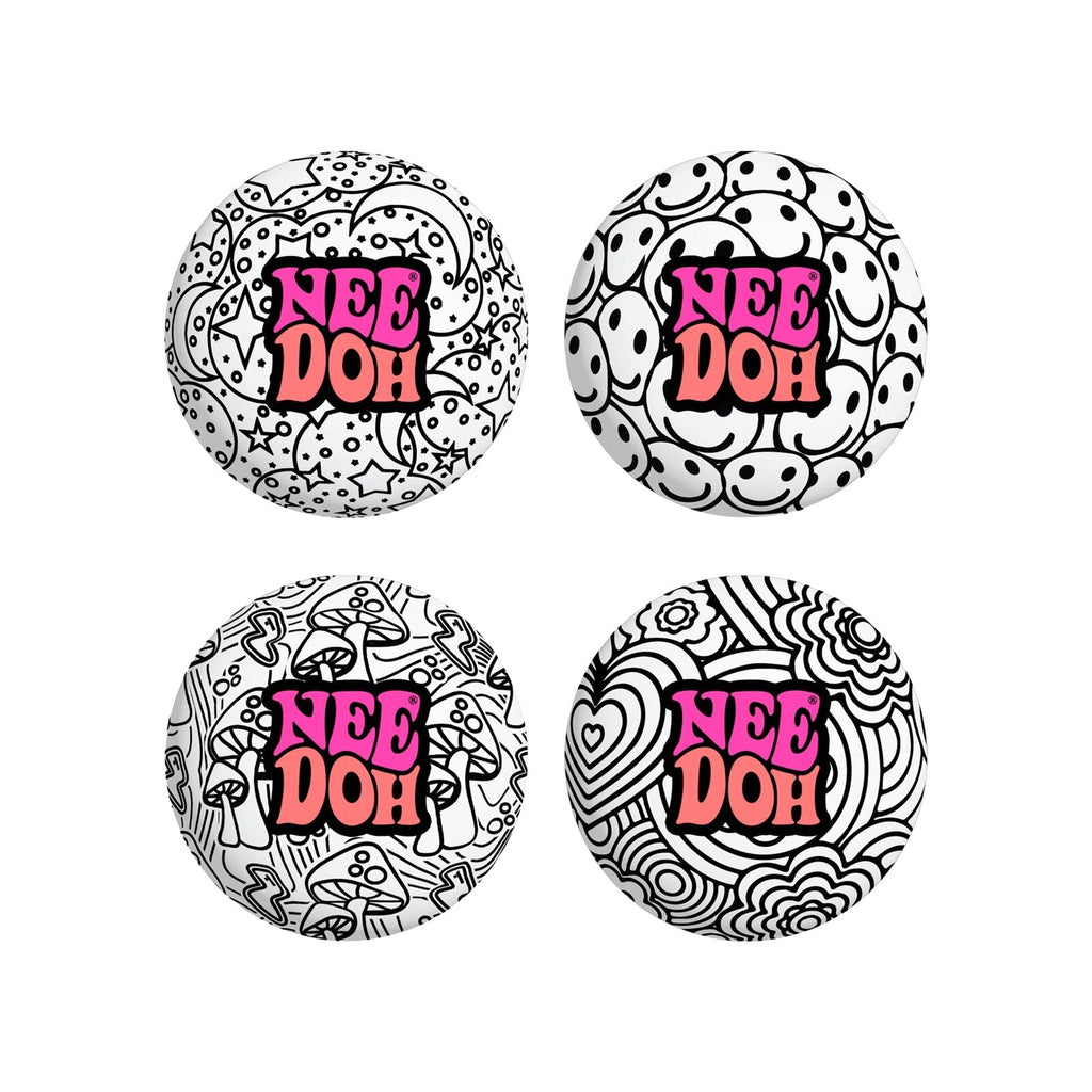 Color Reveal Pattern Squeeze Ball
