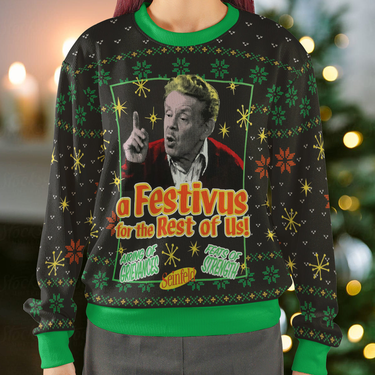 Festivus For The Rest Of Us Ugly Christmas Sweatshirt