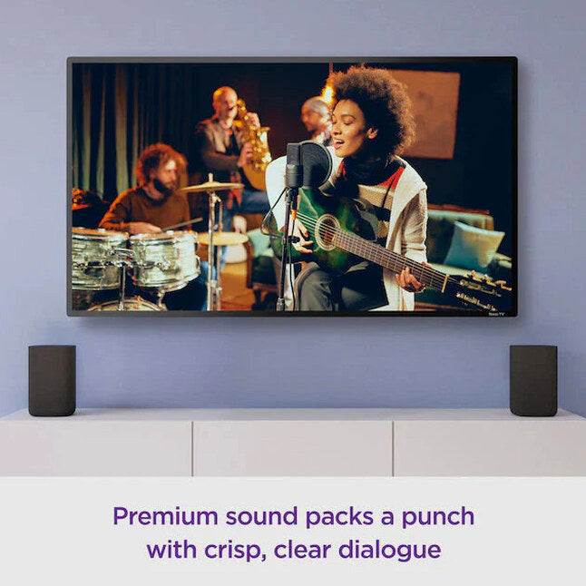 Roku Wireless Speakers 6.1-in 80-Watt Set Of 2