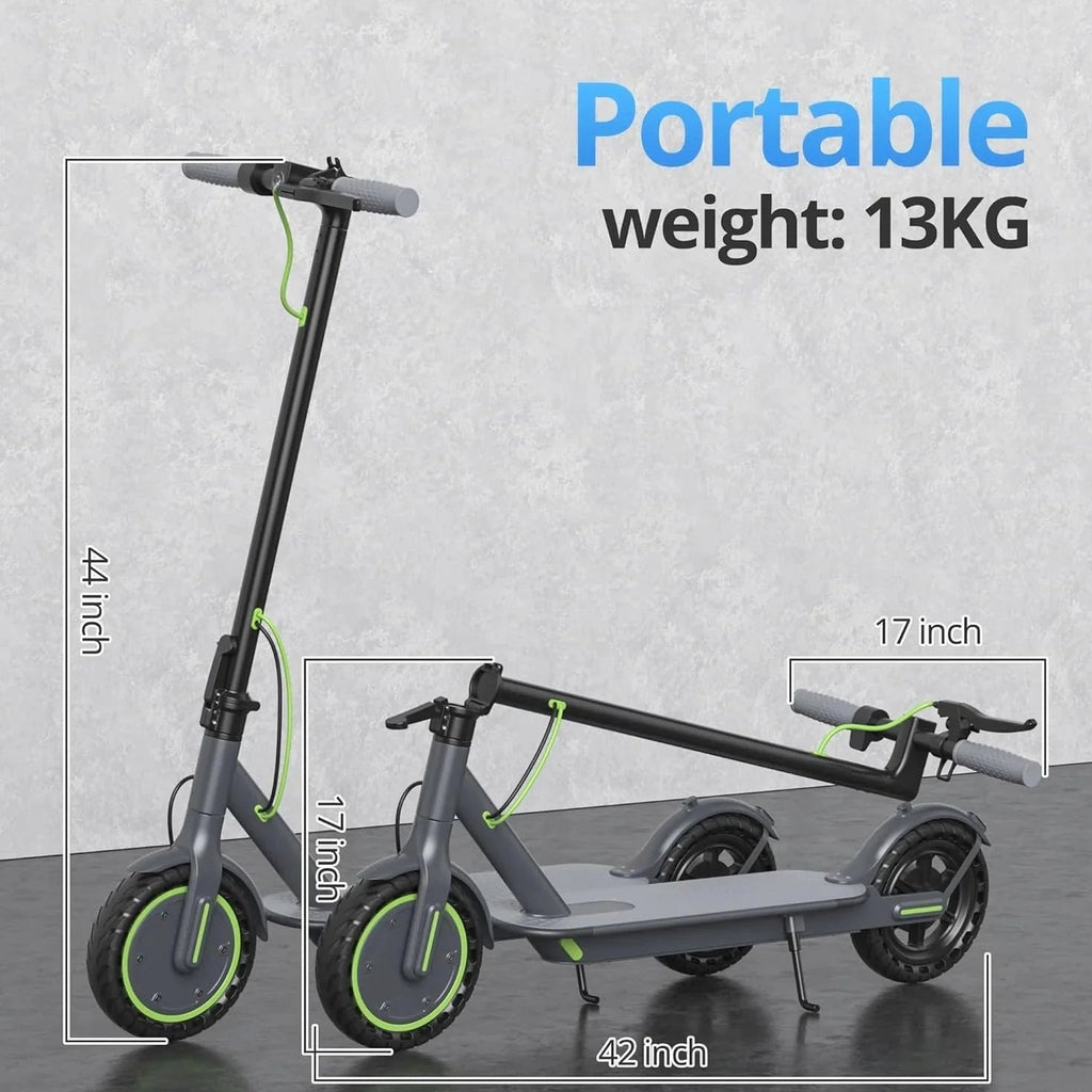 Roinside Electric Scooter, 8.5 in Solid Tires, 350W, 19 MPH, 21-23 Miles - UP12 Plus