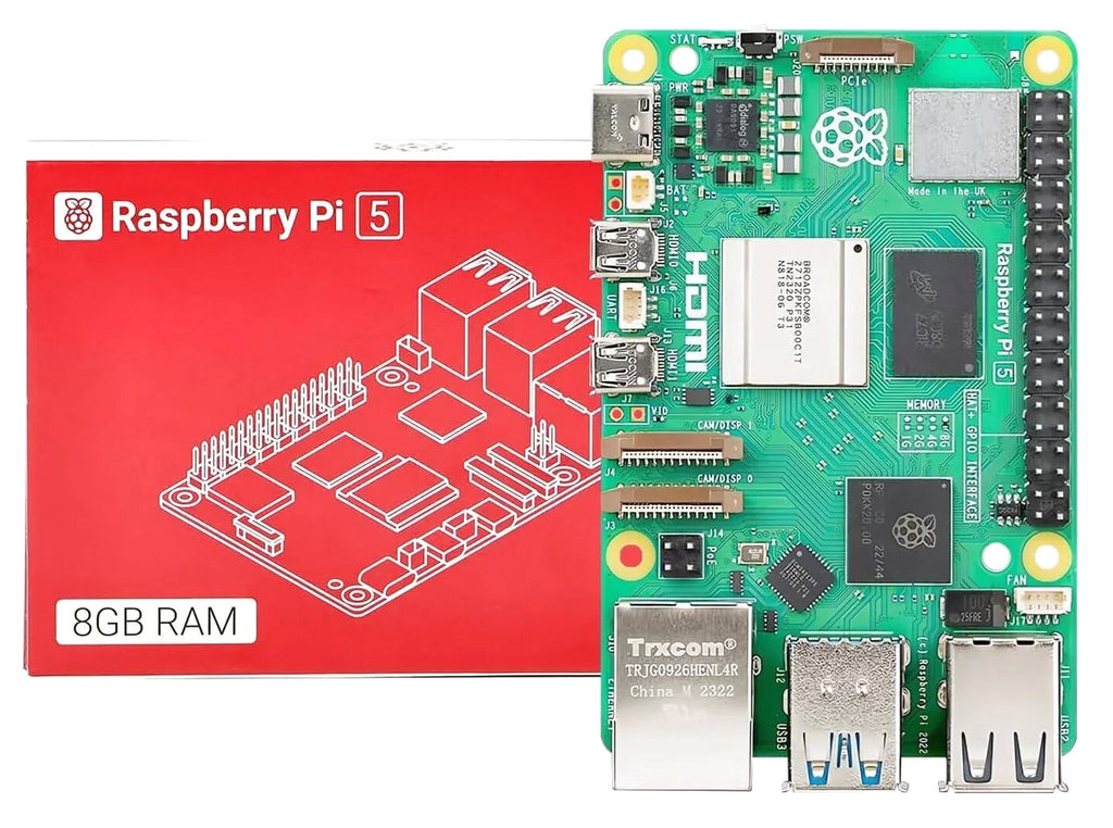 Raspberry Pi 5 Single Board Computer 8GB
