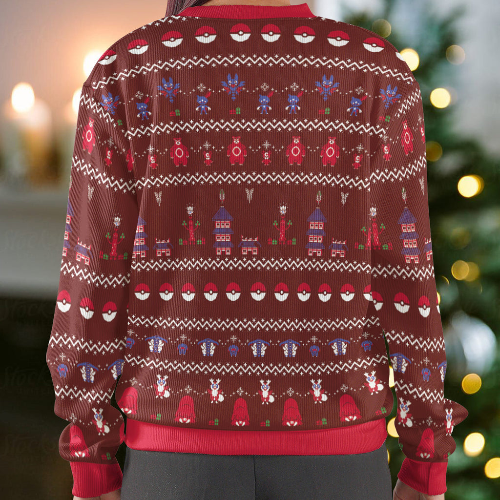 Ho-oh-ho Pokemon Ugly Christmas Sweatshirt