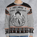 Hee Haw and Merry Christmas Ugly Christmas Sweatshirt