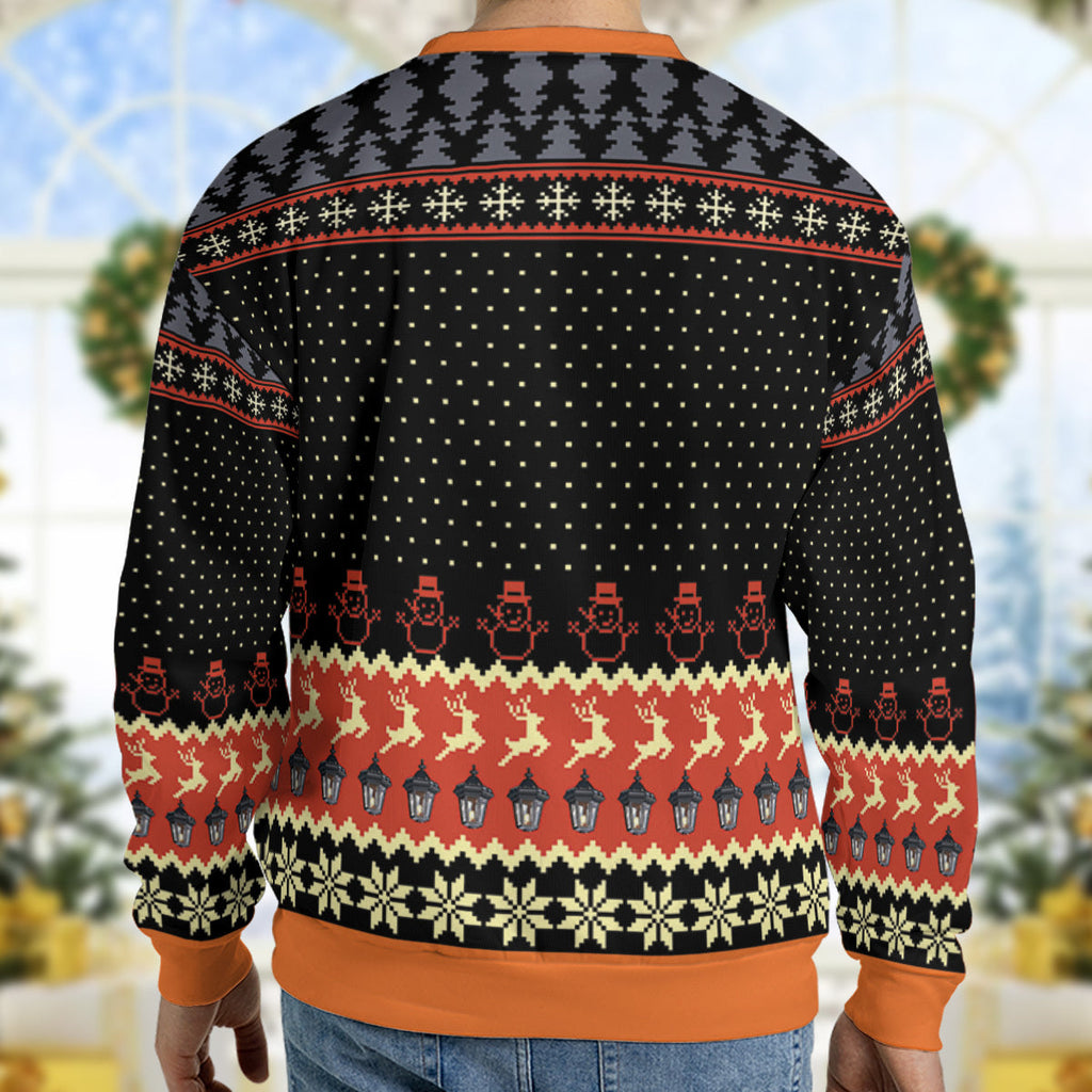 Light The Lamp Muppet Carol Ugly Christmas Sweatshirt