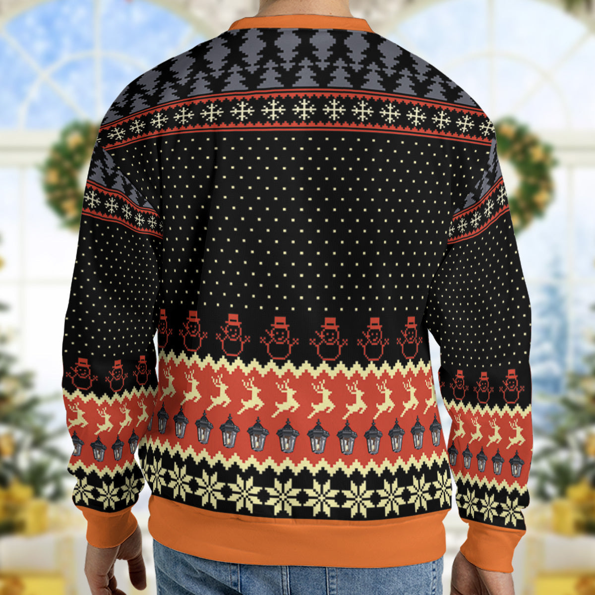 Light The Lamp Muppet Carol Ugly Christmas Sweatshirt