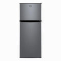 Galanz 4.6 Cu Ft Two Door Mini Refrigerator With Freezer, Stainless Steel - GL46TS5E
