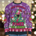 Power For Santa Invader Zim Ugly Christmas Sweatshirt